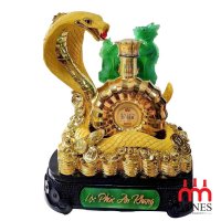 KỆ RẮN LỘC PHÚC AN KHANG MẠ VÀNG + BRANDY D&#39;OR